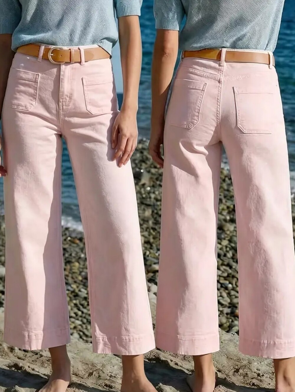 Anthropologie Maeve The Colette Wide Leg Crop